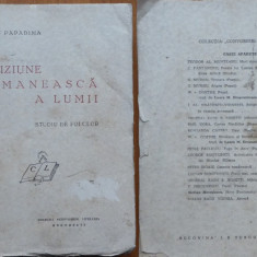 Ovidiu Papadima , O viziune romaneasca a lumii , 1941 , editia 1 cu autograf