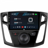 Navigatie Ford Focus 3 (2011-2019), Android 10, P-Quadcore 2GB RAM + 32GB ROM, 9 Inch - AD-BGP9002+AD-BGRKIT115