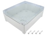 Carcasă universală gri IP65 TEMPO 239x289x107mm