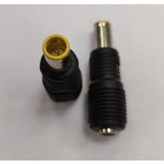Mufa adaptoare alimentare DC 2.5x5.5 mm mama la 7.9x5.5 mm cu Pin in interior tata