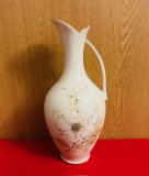 VAZA/ CARAFA DIN PORTELAN ROYAL PORZELLAN BAVARIA KM GERMANY HANDARBEIT H23,5CM