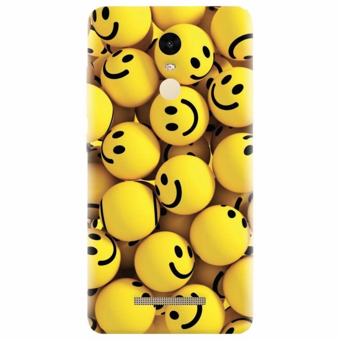 Husa silicon pentru Xiaomi Remdi Note 3, Smiles 002