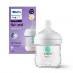 Biberon anti-colici pentru +0 luni Natural Response SCY670/01, 125ml, Philips Avent