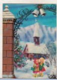 Bnk cp Carte postala 3D - Felicitare - Japonia Wonder Co SSP-21, Circulata, Printata