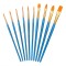 Set de 10 pensule Amazon Basics, pentru pictat, 10 dimensiuni - RESIGILAT