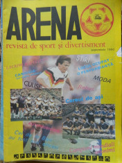 Revista fotbal - Arena, septembrie 1990 foto