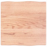 Cumpara ieftin Blat masa, 40x40x2 cm, maro, lemn stejar tratat contur organic