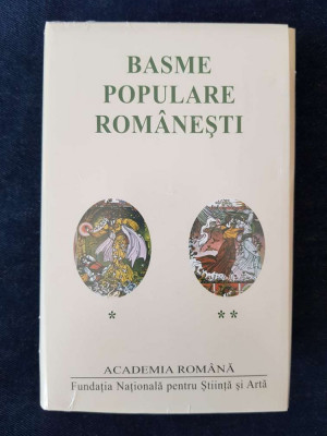 Basme populare romanesti (ed. lux, Academia Romana, 2 vol.) foto