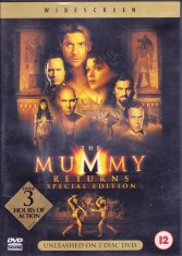DVD Film de colectie: The Mummy Returns ( 2 DVD Special Edition - vezi descriere )