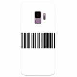 Husa silicon pentru Samsung S9, Bar Code