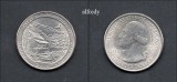 SUA 2014 Quarter, 25 Centi, National Park, Tennensse, P