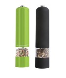 Set 2 rasnite electrice sare si piper culoare Negru si Verde EKP001KG