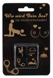 Set 4 Zaruri Pozitii sexuale - Dice Set Pack - Black/Gold