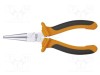 Clești semirotunzi 160mm NEO TOOLS, oțel crom-vanadium, m&acirc;ner ergonomic