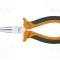 Clești semirotunzi 160mm NEO TOOLS, oțel crom-vanadium, m&acirc;ner ergonomic