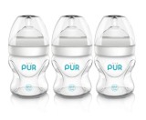 PUR 9815 &ndash; SET BIBEROANE ADVANCED PLUS CU GURA LARGA 3 X 150ML