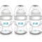 PUR 9815 &ndash; SET BIBEROANE ADVANCED PLUS CU GURA LARGA 3 X 150ML