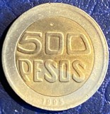 COLUMBIA 500 PESOS 1995/BIMETAL/ 7,4 g./ 23,8 mm./ POZE..