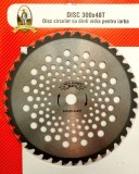 Disc circular cu dinti vidia 300x40Tx25.4mm pentru iarba, Micul Fermier, GF-0299