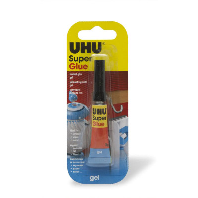 UHU Super Glue adeziv instant gel, 2g foto
