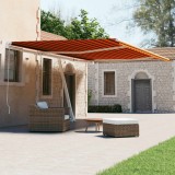 Gossi copertina autonoma retractabila automat oranj&amp;maro 600x300 cm