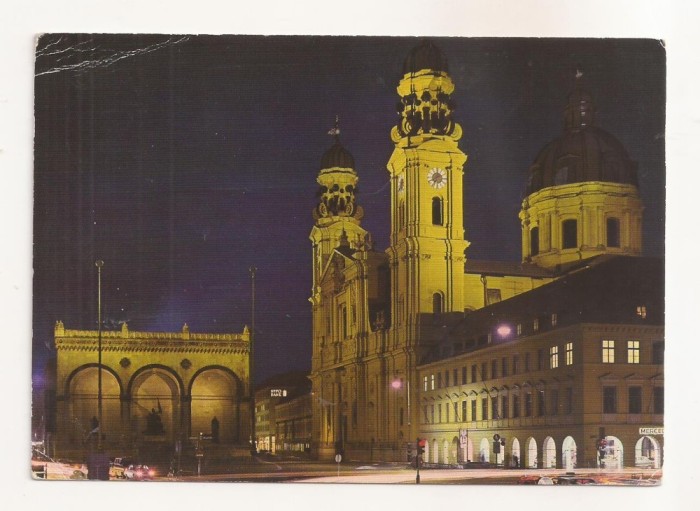 FA84 -Carte Postala- GERMANIA - Munchen, Odeonsplatz, circulata 1983
