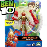 BEN 10 FIGURINE 12 CM - METALLIC HEATBLAST