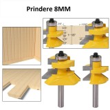Cumpara ieftin Set 2 Freze Lambriu/parchet lamba uluc/ nut feder prindere 8mm