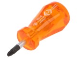 Șurubelniță Pozidriv PZ2 HD Classic Stubby C.K, Oțel Crom Vanadium, Lungime Lamă 25mm, Lungime Totală 85mm, Cod T4816 2