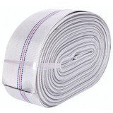 Furtun apa pompierI 2&quot; inch, toli 20M, 8bar,, ALB , FARA CUPLE, Craft-tec, MX451