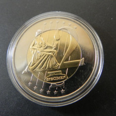 Moneda/Medalie 2 euro 2003 - Cipru, Proba, Specimen
