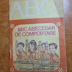 carte pentru copii - colectia ABC - mic abecedar de comportare - din anul 1982