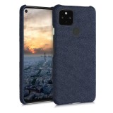 Husa pentru Google Pixel 4a 5G, Textil, Albastru, 53569.17