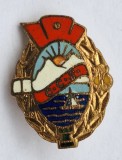 C.C.S - Turism, insigna SUPERBA, email la cald, anii 1960