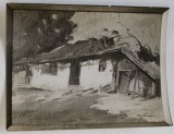 PICTOR DUMITRU BRAESCU ( 1886 -1947 ) , CASA PARINTEASCA , FOTOGRAFIE DUPA ORIGINAL , INTERBELICA