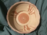 Arta si Traditie - Farfurie / Blid / Strachina / Castron din zona banatului ceramica deosebita a doua jumatate a secolului XX !