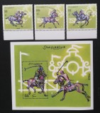 SOMALIA-POLO- 3 Val.+1 Colita**SOM 176