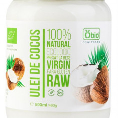 Ulei de Cocos Virgin Raw Bio 500ml Obio