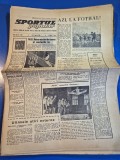 ziarul sportul popular 31 martie 1966