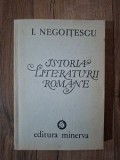 Istoria literaturii romane- I. Negoitescu
