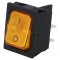 Comutator Bascule DPST ON-OFF 20A 250V Portocaliu IP40 cu Bec 230V