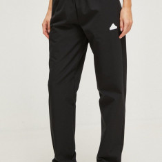 adidas pantaloni de trening culoarea negru, uni IT8814
