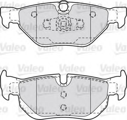 Set placute frana,frana disc BMW Seria 3 Cabriolet (E93) (2006 - 2013) VALEO 598703