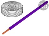 Cablu litat LiY-Toy 0,75mm&sup2; violet 10m 300V DONAU ELEKTRONIK 175-016