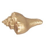 Cumpara ieftin Set 2 butoni mobilier polirasina aurie Scoica 5x3x3 cm
