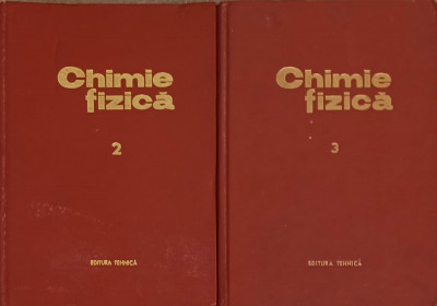 CHIMIE FIZICA VOL.2-3-L. ONICIU, I. ZSAKO foto