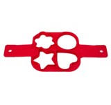 Forma patrata din silicon alimentar pentru gatit oua si clatite in forma de inima/stea/cerc/floare, MyStyle&reg;