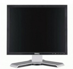 Monitor 17 inch LCD, Dell UltraSharp 1707FP, Black &amp;amp; Silver foto