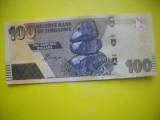 HOPCT ZIMBABWE 100 DOLLARS 2020 UNC