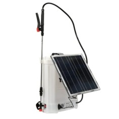 YATO Pulverizator 16 l, cu acumulator 12 V, 8 Ah, si panou solar 15 W foto